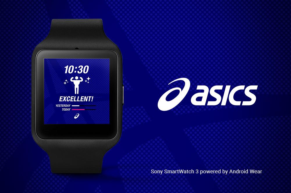 ASICS Android Wear Designer Watch faces Android iOS