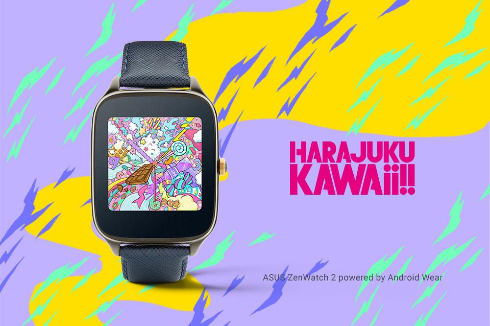 Harajuku Kawaii Android Wear Designer Watch faces Android iOS
