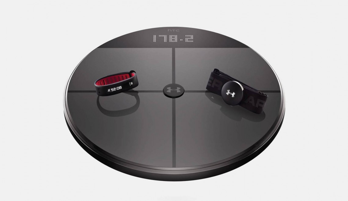 Under Armour HTC UA HealthBox Band Scale Heart Rate