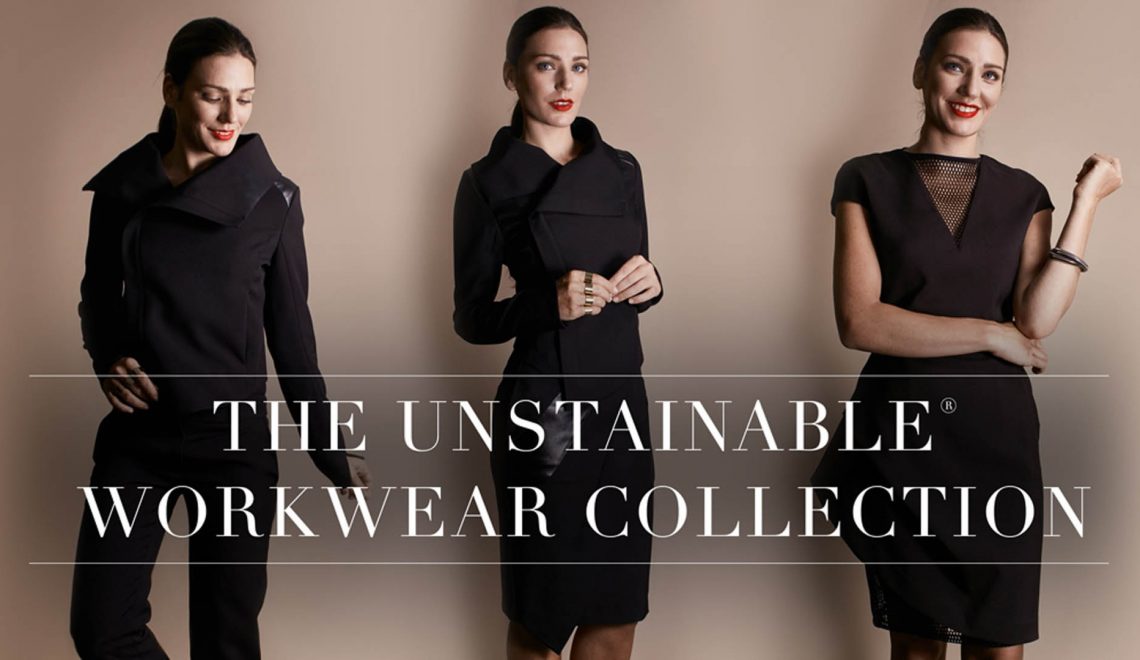 Elizabeth Clarke Unstainable shirt workwear sweat-proof kickstarter