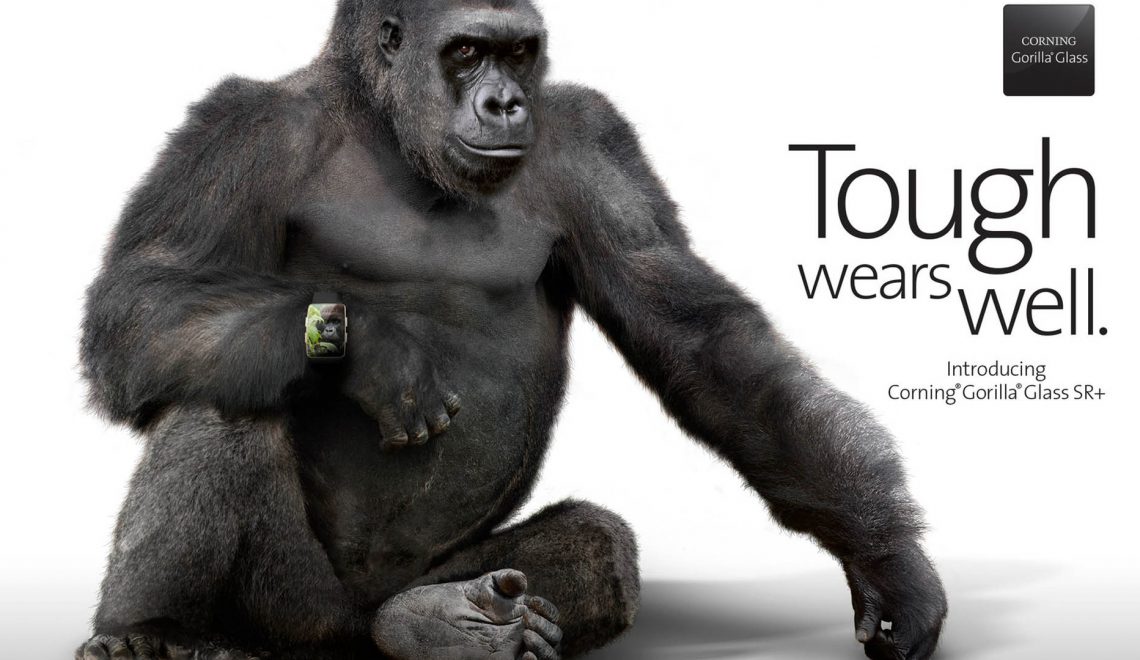 Corning Gorilla Glass SR+ Wearables Sapphire Apple Samsung smartwatch