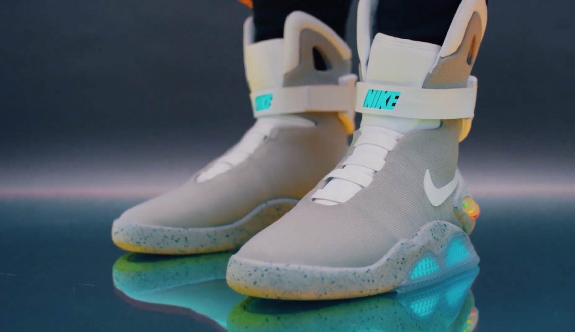 Nike Mag self adaptive lacing 2016 raffle back future