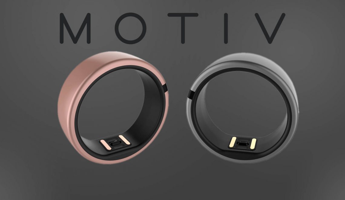 Motiv Smart Ring Connected Fitness Tracker Activity